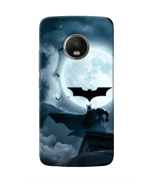 Batman Rises Moto G5 plus Real 4D Back Cover