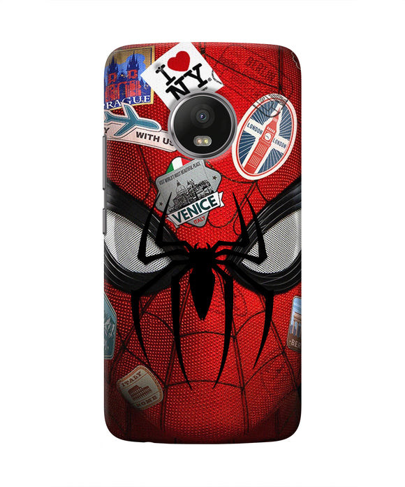 Spiderman Far from Home Moto G5 plus Real 4D Back Cover