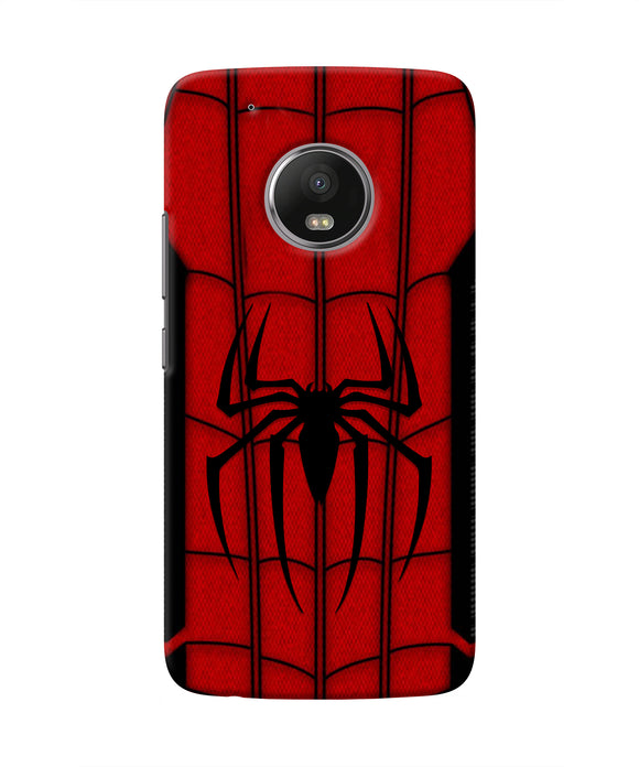 Spiderman Costume Moto G5 plus Real 4D Back Cover