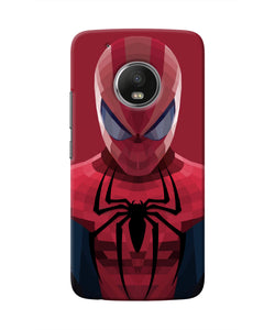 Spiderman Art Moto G5 plus Real 4D Back Cover