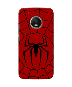 Spiderman Web Moto G5 plus Real 4D Back Cover