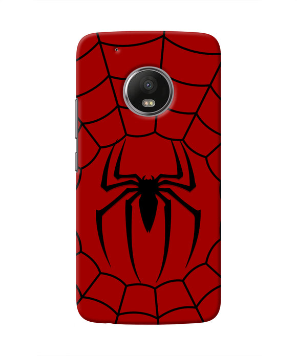 Spiderman Web Moto G5 plus Real 4D Back Cover