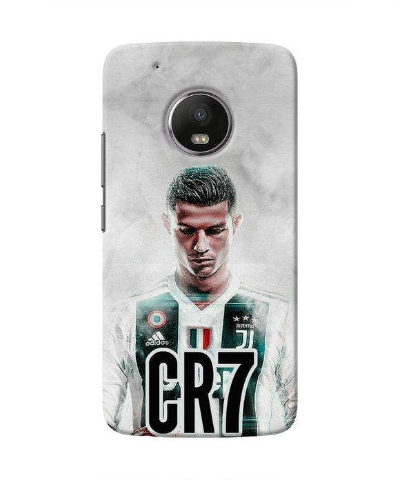 Christiano Football Moto G5 plus Real 4D Back Cover