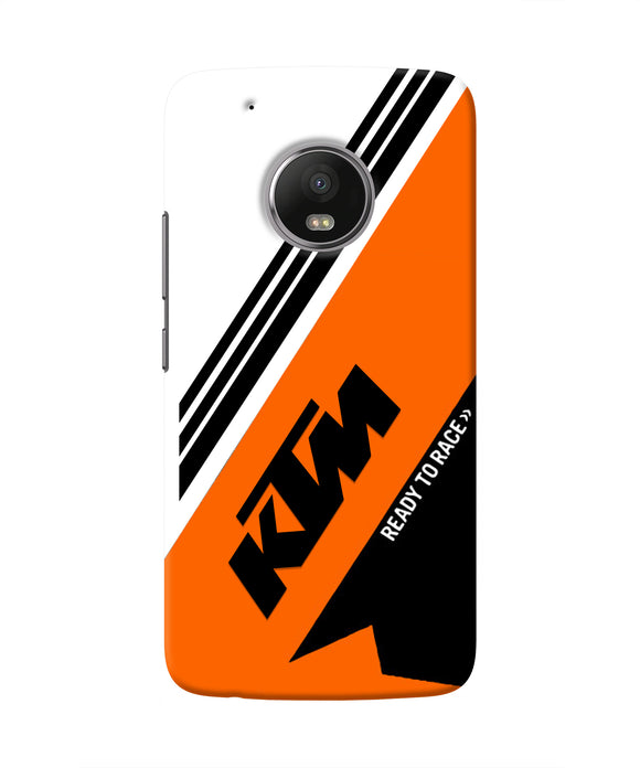 KTM Abstract Moto G5 plus Real 4D Back Cover