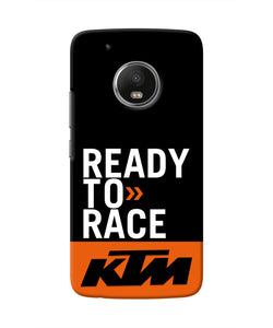 KTM Ready To Race Moto G5 plus Real 4D Back Cover