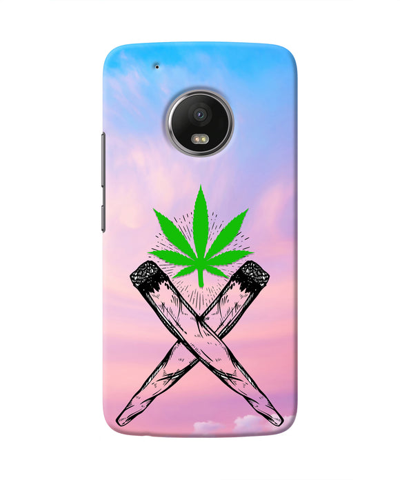 Weed Dreamy Moto G5 plus Real 4D Back Cover