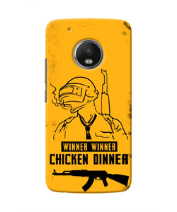 PUBG Chicken Dinner Moto G5 plus Real 4D Back Cover