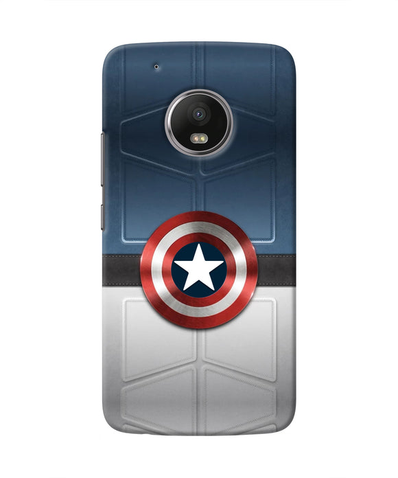 Captain America Suit Moto G5 plus Real 4D Back Cover