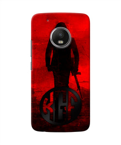 Rocky Bhai K G F Chapter 2 Logo Moto G5 plus Real 4D Back Cover