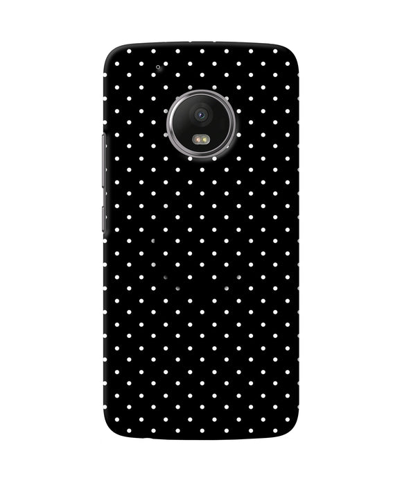 White Dots Moto G5 plus Pop Case