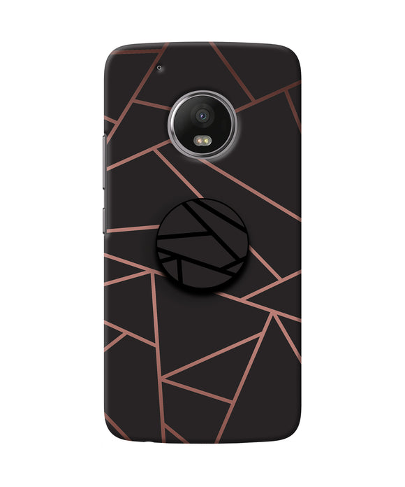 Geometric Pattern Moto G5 plus Pop Case