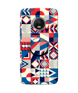 Colorful Pattern Moto G5 plus Pop Case