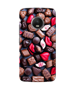 Chocolates Moto G5 plus Pop Case