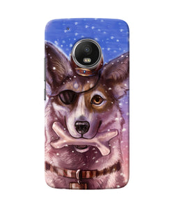 Pirate Wolf Moto G5 Plus Back Cover