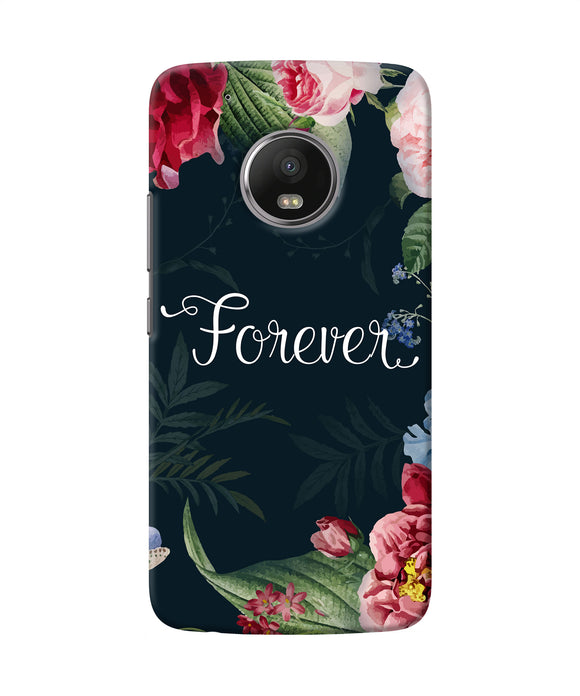 Forever Flower Moto G5 Plus Back Cover