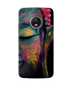 Buddha Face Painting Moto G5 Plus Back Cover