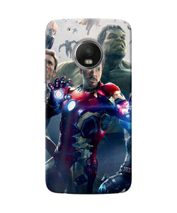 Avengers Space Poster Moto G5 Plus Back Cover