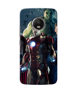 Ironman Hulk Space Moto G5 Plus Back Cover