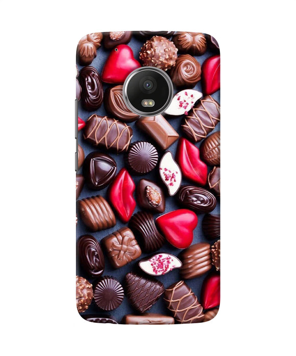 Valentine Special Chocolates Moto G5 Plus Back Cover