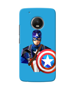 Captain America Character Moto G5 Plus Back Cover
