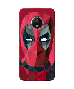 Abstract Deadpool Full Mask Moto G5 Plus Back Cover