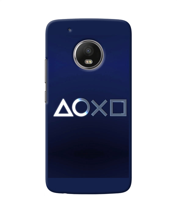 Aoxo Logo Moto G5 Plus Back Cover