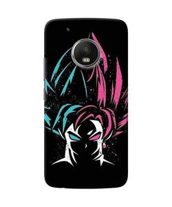 Vegeta Goku Moto G5 Plus Back Cover