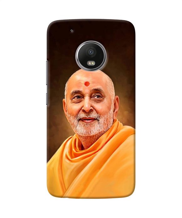 Pramukh Swami Painting Moto G5 Plus Back Cover