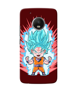 Goku Little Character Moto G5 Plus Back Cover