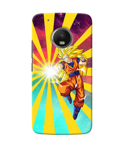 Goku Super Saiyan Moto G5 Plus Back Cover