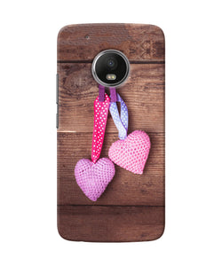 Two Gift Hearts Moto G5 Plus Back Cover