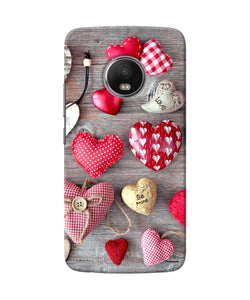 Heart Gifts Moto G5 Plus Back Cover