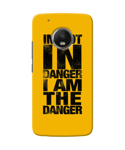Im Not In Danger Quote Moto G5 Plus Back Cover