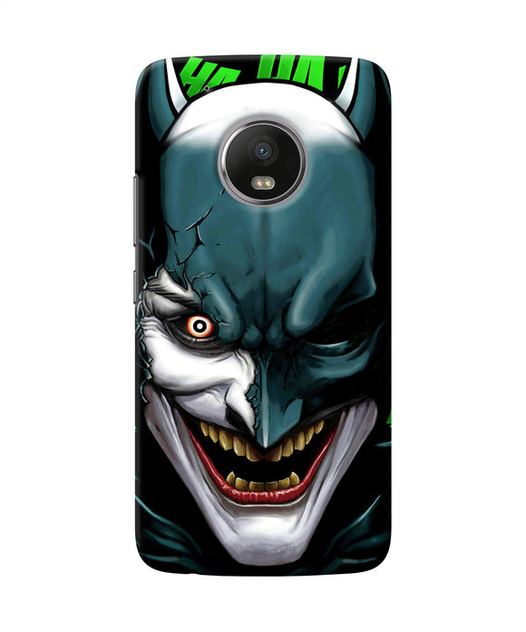 Batman Joker Smile Moto G5 Plus Back Cover