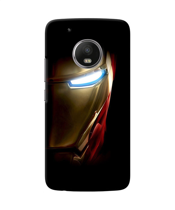 Ironman Half Face Moto G5 Plus Back Cover