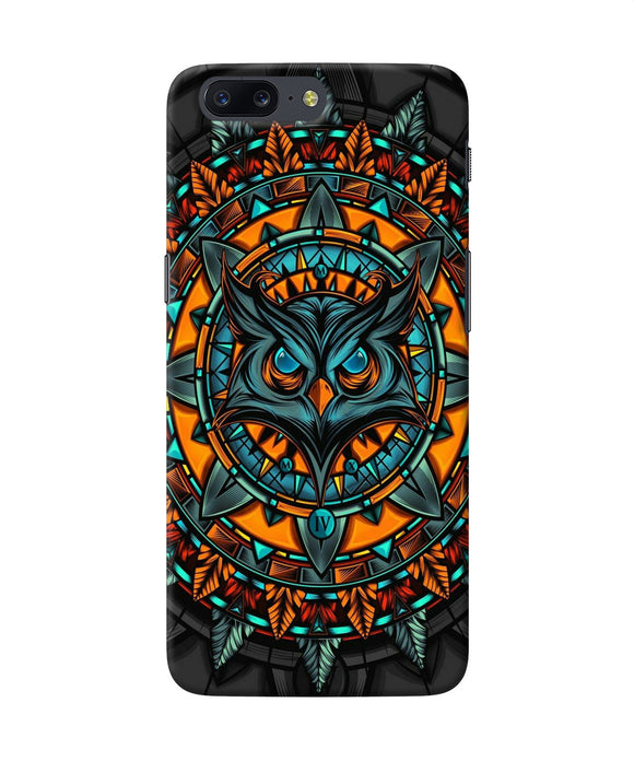Angry Owl Art Oneplus 5 Back Cover