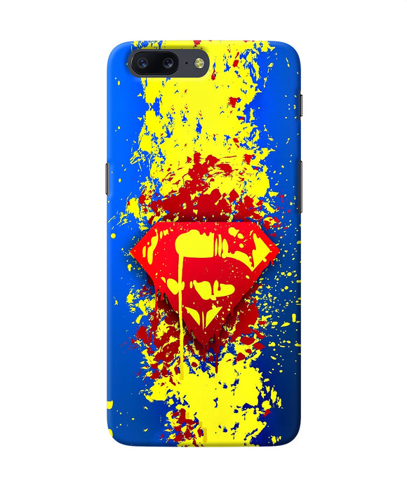 Superman Logo Oneplus 5 Back Cover