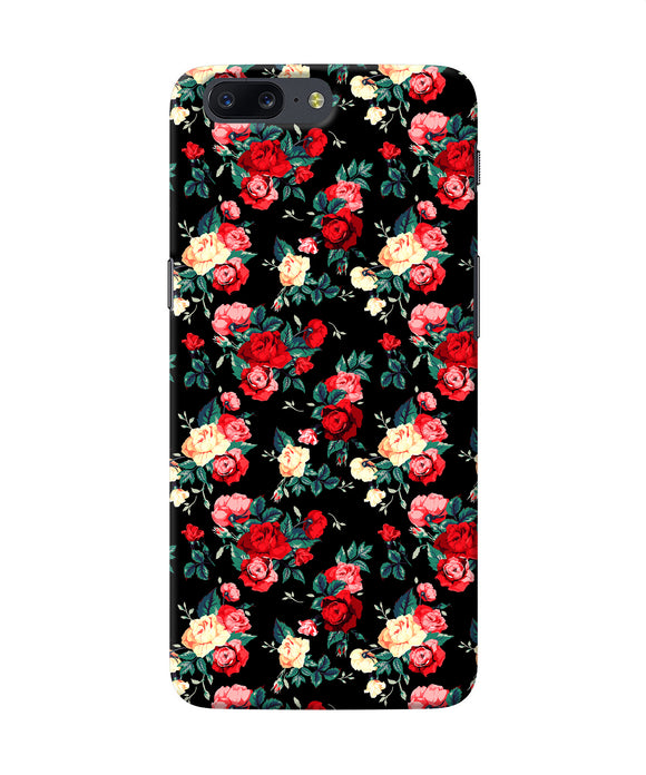 Rose Pattern Oneplus 5 Back Cover