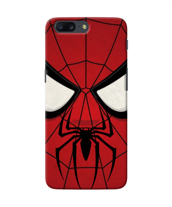 Spiderman Face Oneplus 5 Real 4D Back Cover