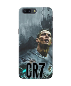 Christiano Ronaldo Grey Oneplus 5 Real 4D Back Cover