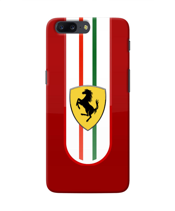 Ferrari Art Oneplus 5 Real 4D Back Cover