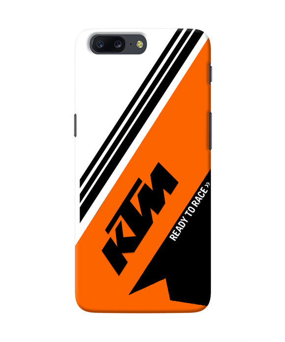 KTM Abstract Oneplus 5 Real 4D Back Cover