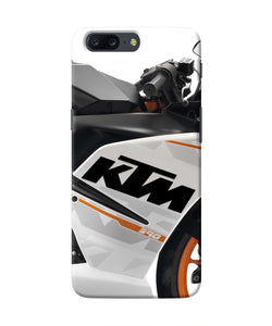 KTM Bike Oneplus 5 Real 4D Back Cover