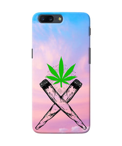 Weed Dreamy Oneplus 5 Real 4D Back Cover