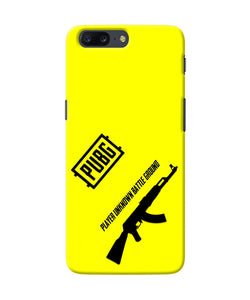 PUBG AKM Gun Oneplus 5 Real 4D Back Cover