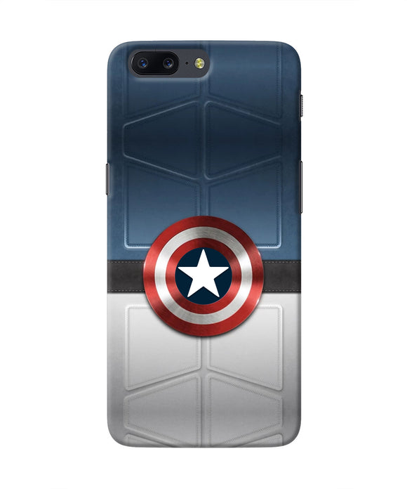 Captain America Suit Oneplus 5 Real 4D Back Cover