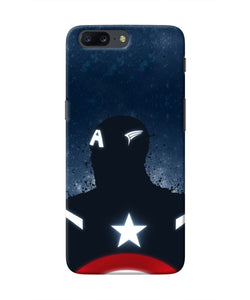 Captain america Shield Oneplus 5 Real 4D Back Cover