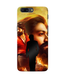 Rocky Bhai Walk Oneplus 5 Real 4D Back Cover