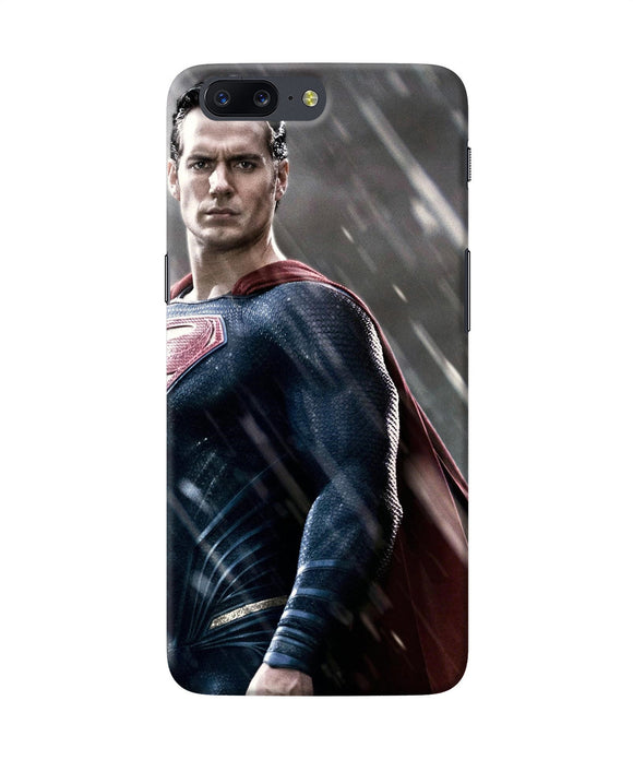 Superman Man Of Steel Oneplus 5 Back Cover