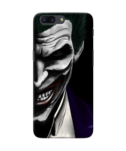 The Joker Black Oneplus 5 Back Cover